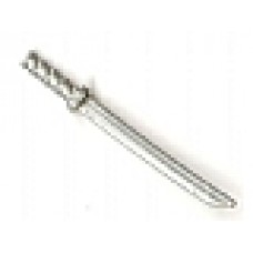 Part 30173 Pearl Light Gray Minifig, Weapon Sword, Katana (Octagonal Guard)
